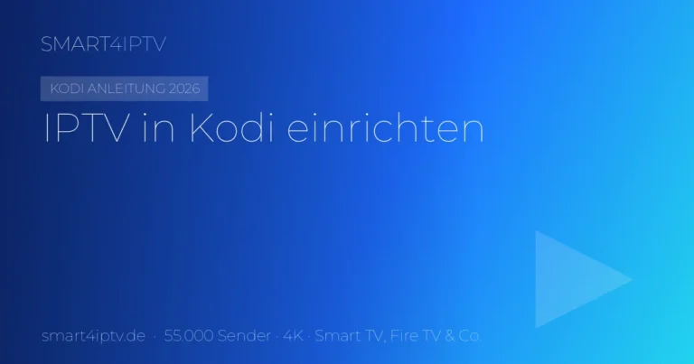 IPTV in Kodi einrichten – Anleitung 2026 (PVR Simple Client)